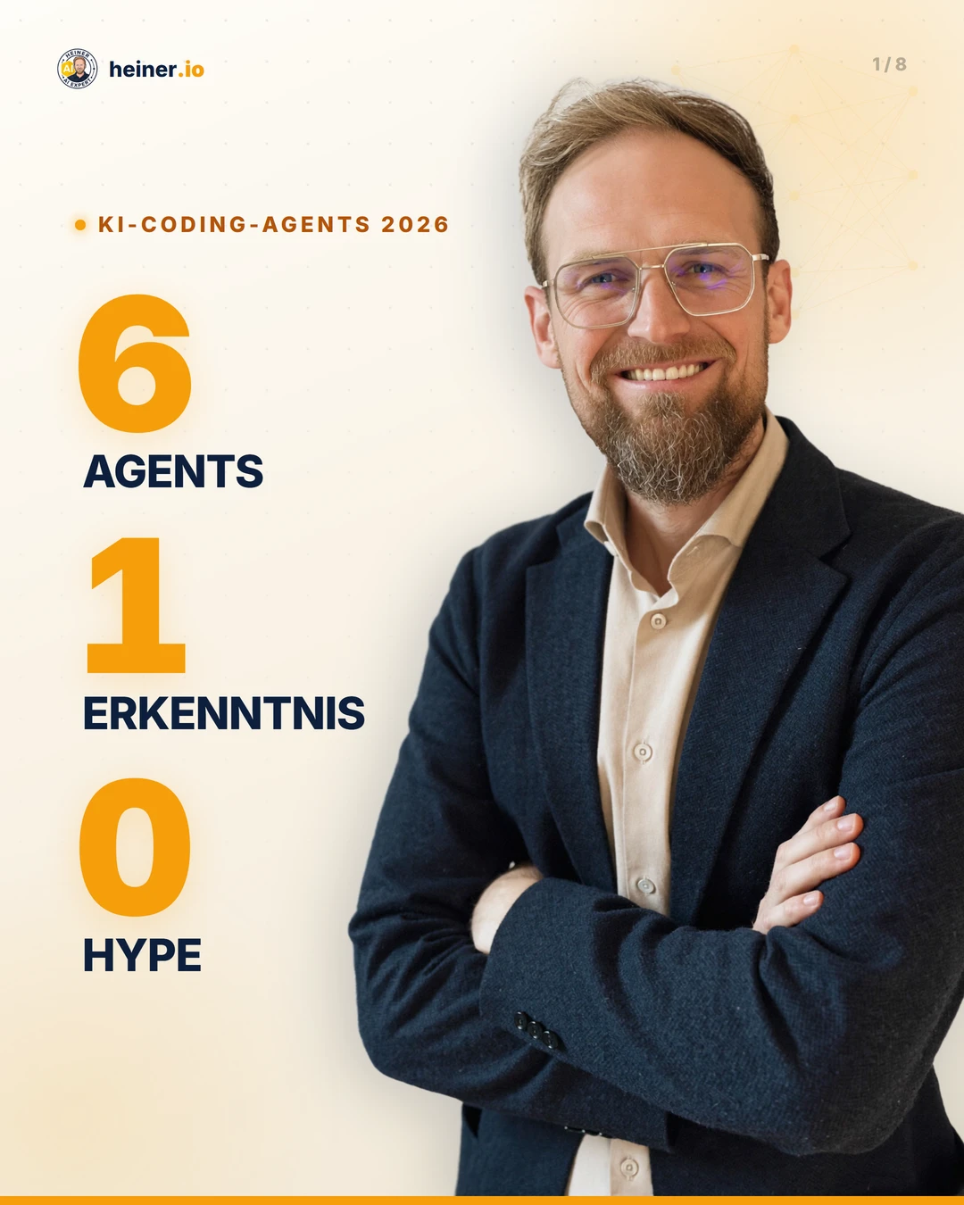 LinkedIn-Karussell — 8 Slides zum Wischen